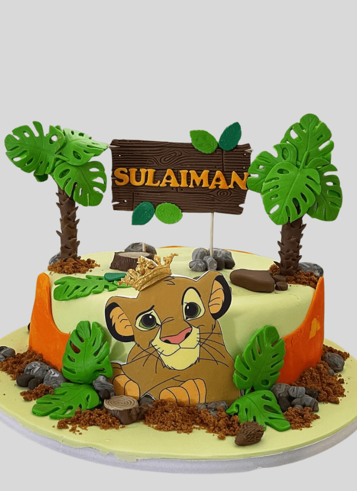 Beauteous Simba Cake