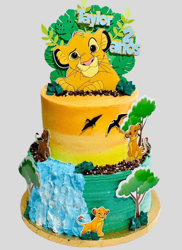 Captivating Simba Cake