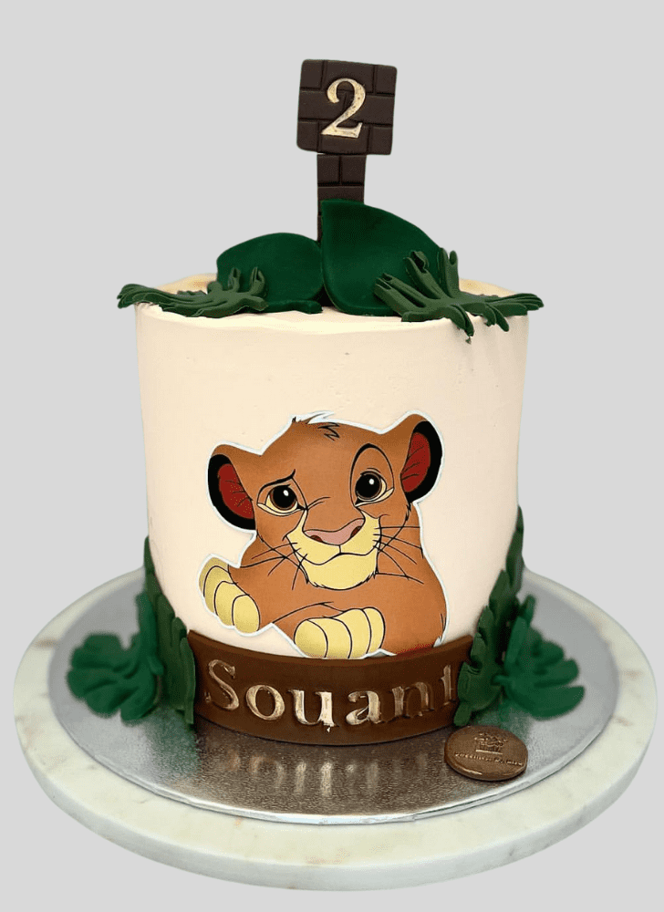 Charming Simba Cake