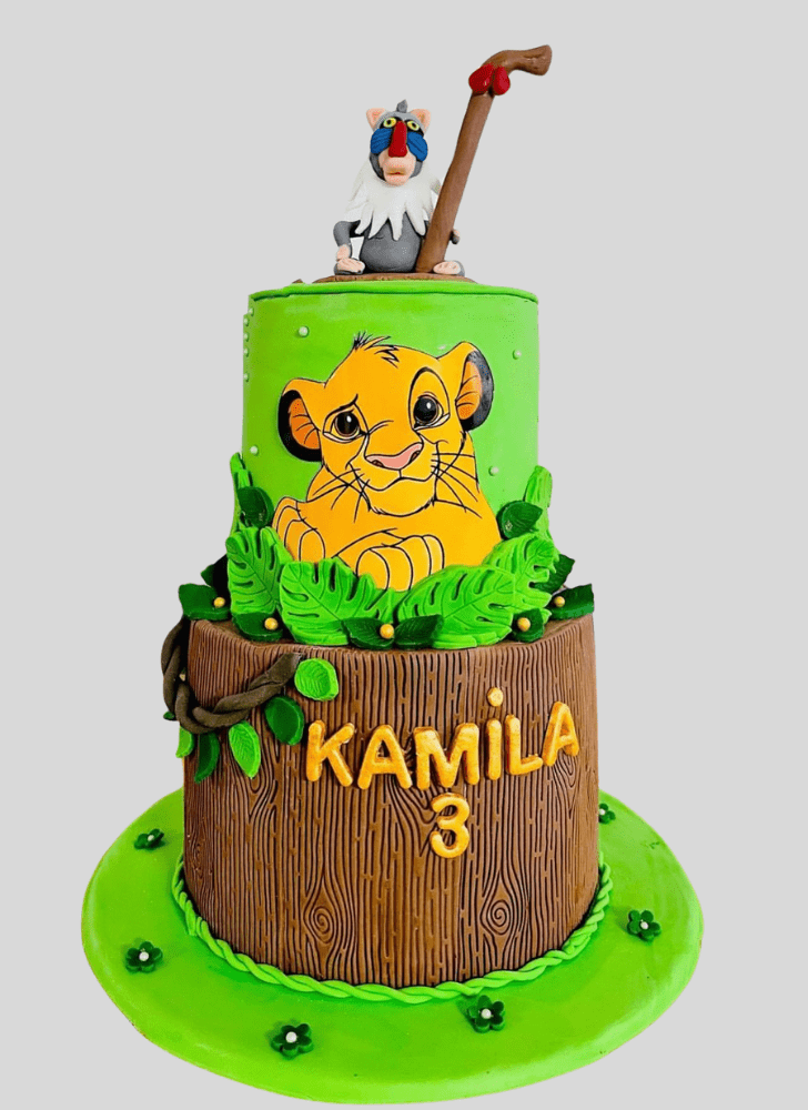 Comely Simba Cake