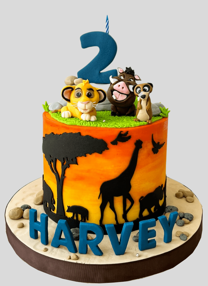 Gorgeous Simba Cake