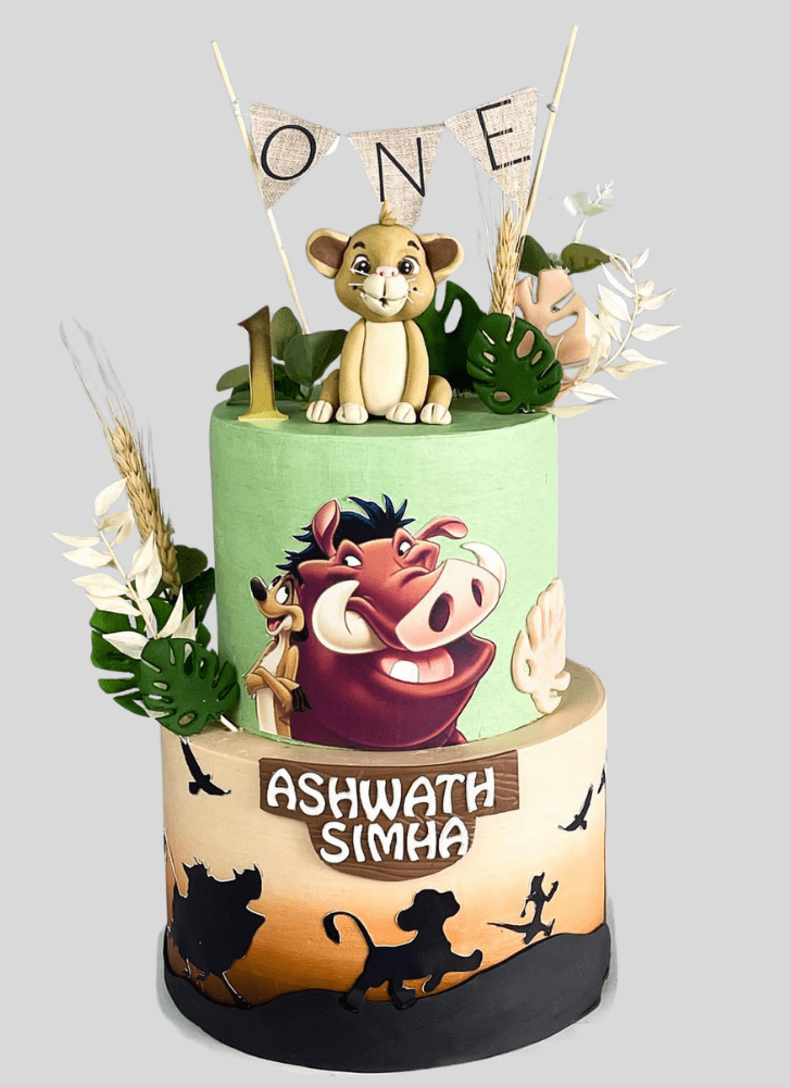 Slightly Simba Cake