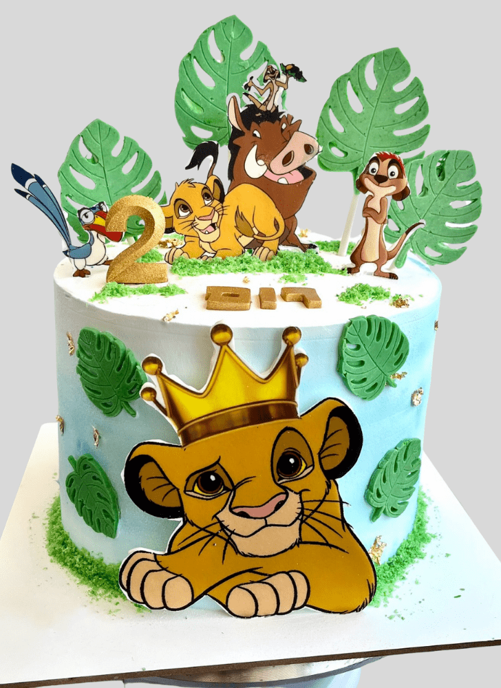 Superb Simba Cake