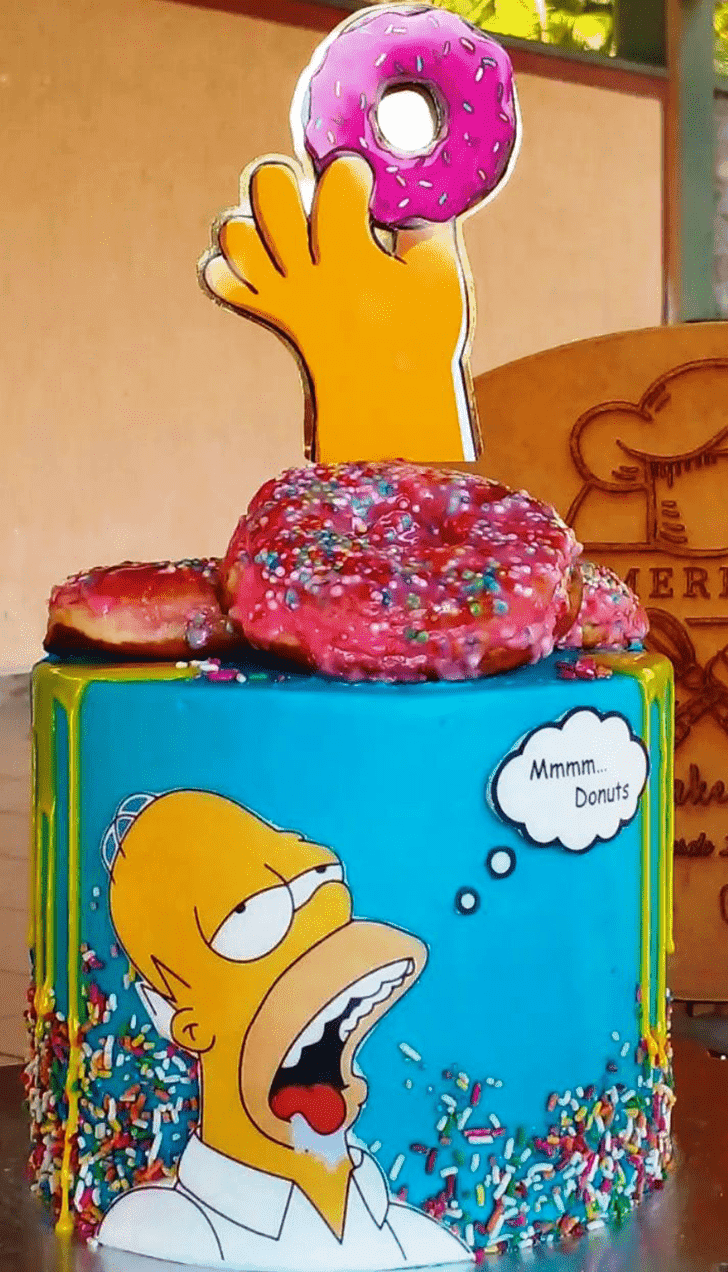 Appealing Simpson Cake