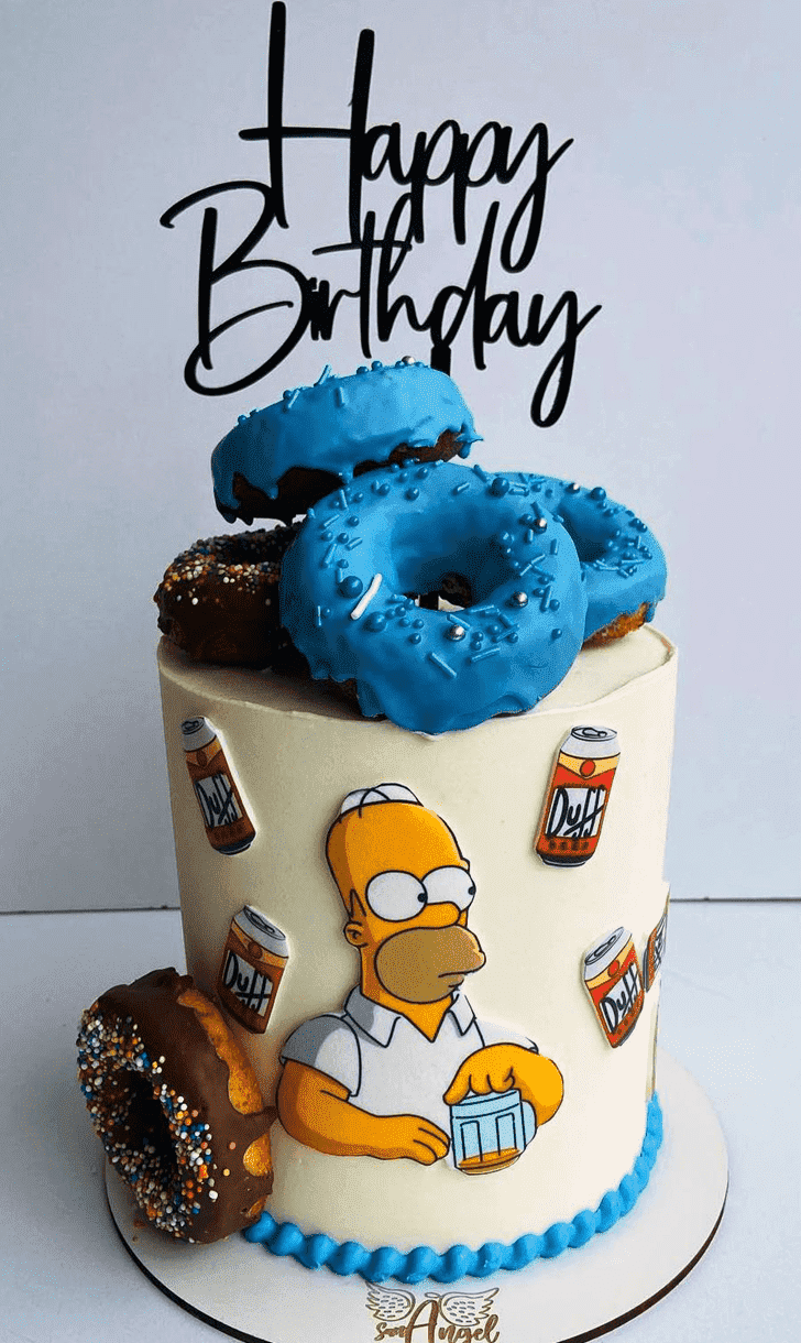 Comely Simpson Cake