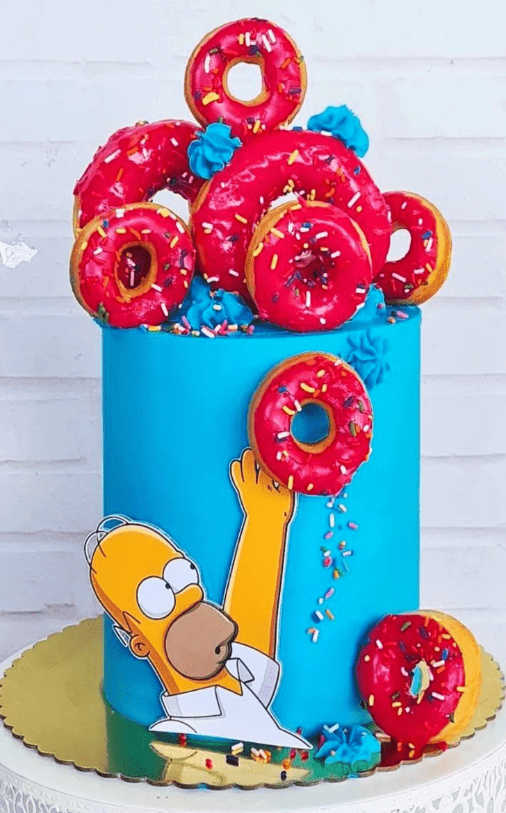 Delightful Simpson Cake