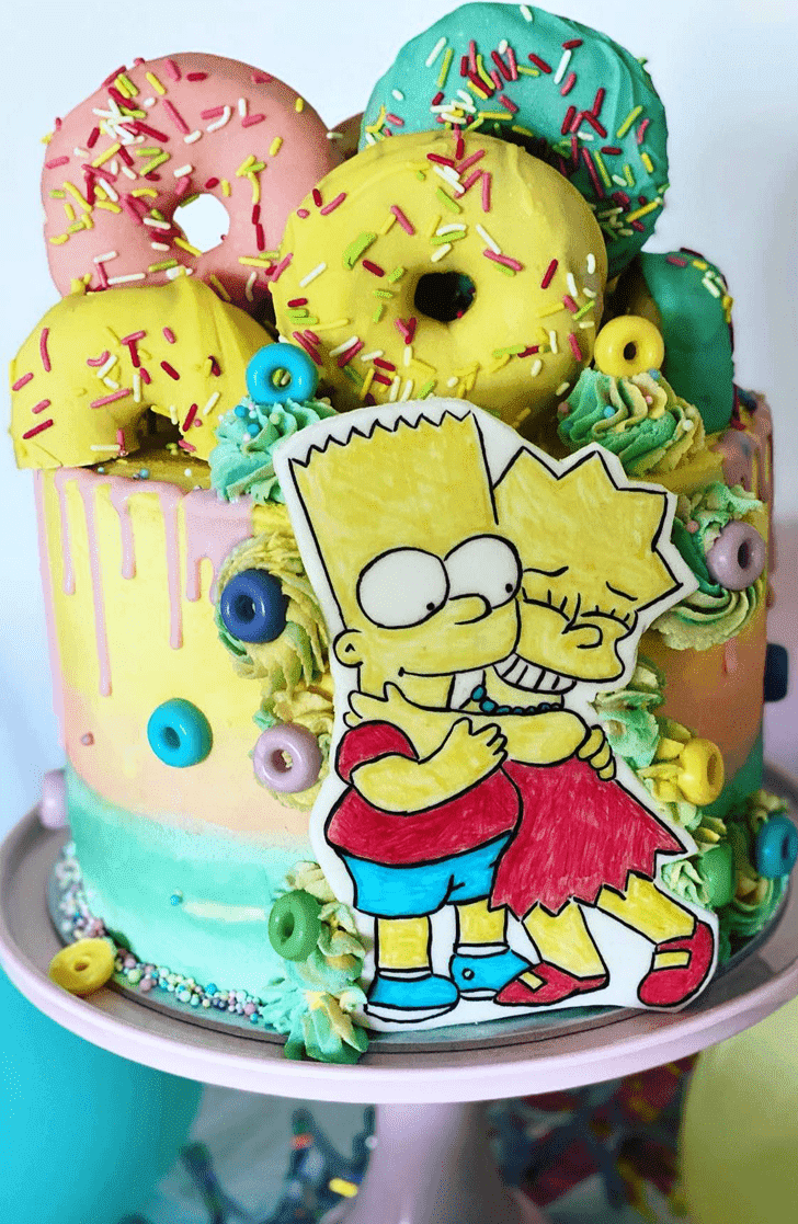 Elegant Simpson Cake