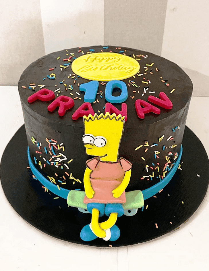 Enticing Simpson Cake