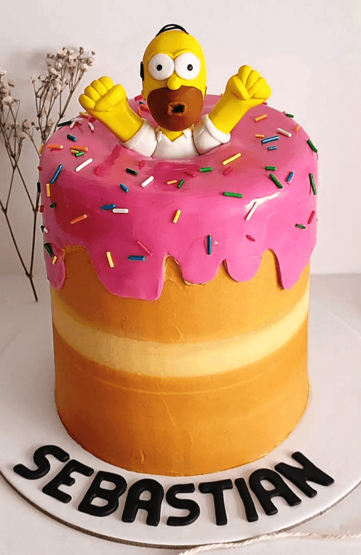 Marvelous Simpson Cake