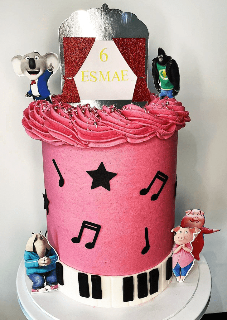 Ideal Sing Movie Cake