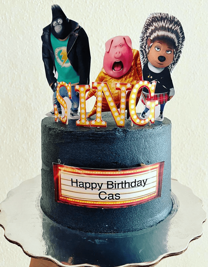 Shapely Sing Movie Cake