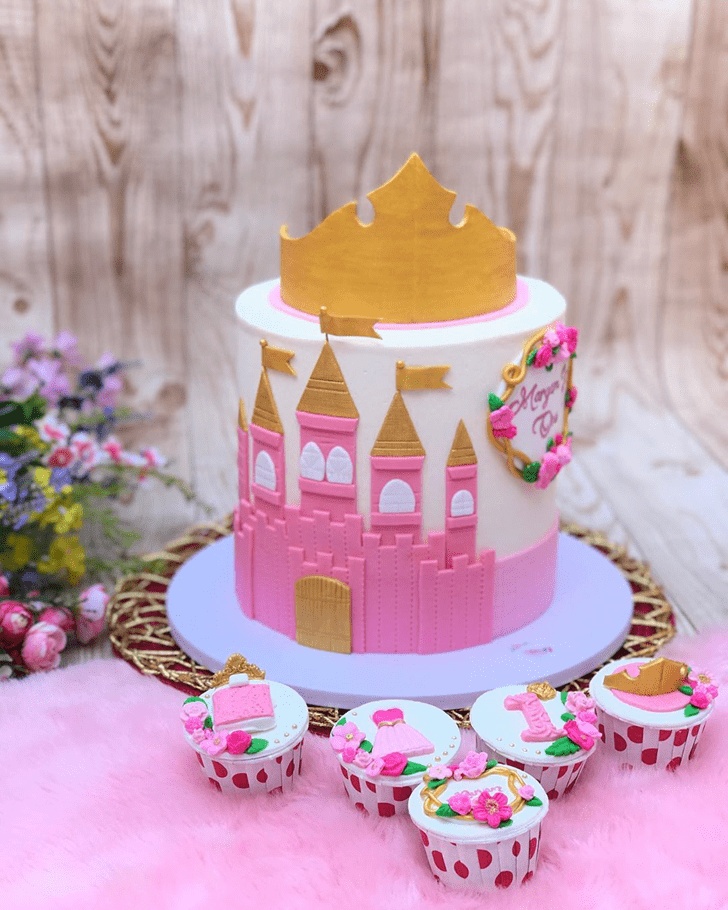 Appealing Sleeping Beauty Cake