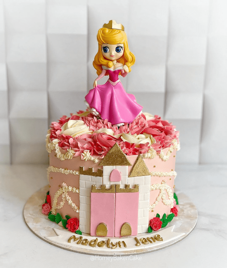 Excellent Sleeping Beauty Cake