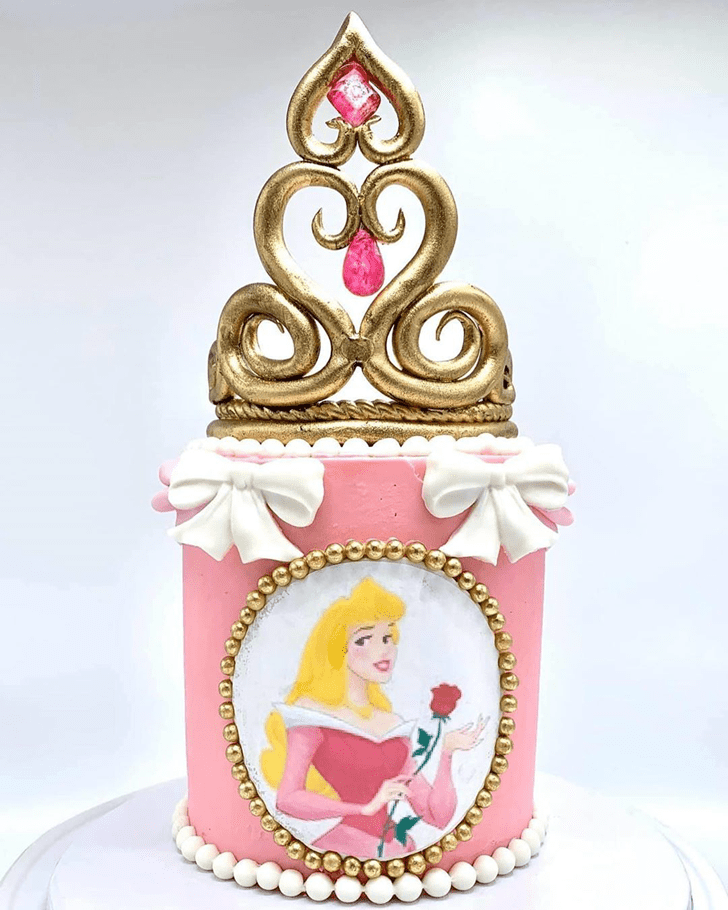 Ravishing Sleeping Beauty Cake