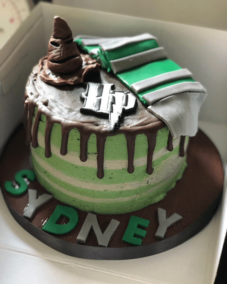 Exquisite Slytherin Cake