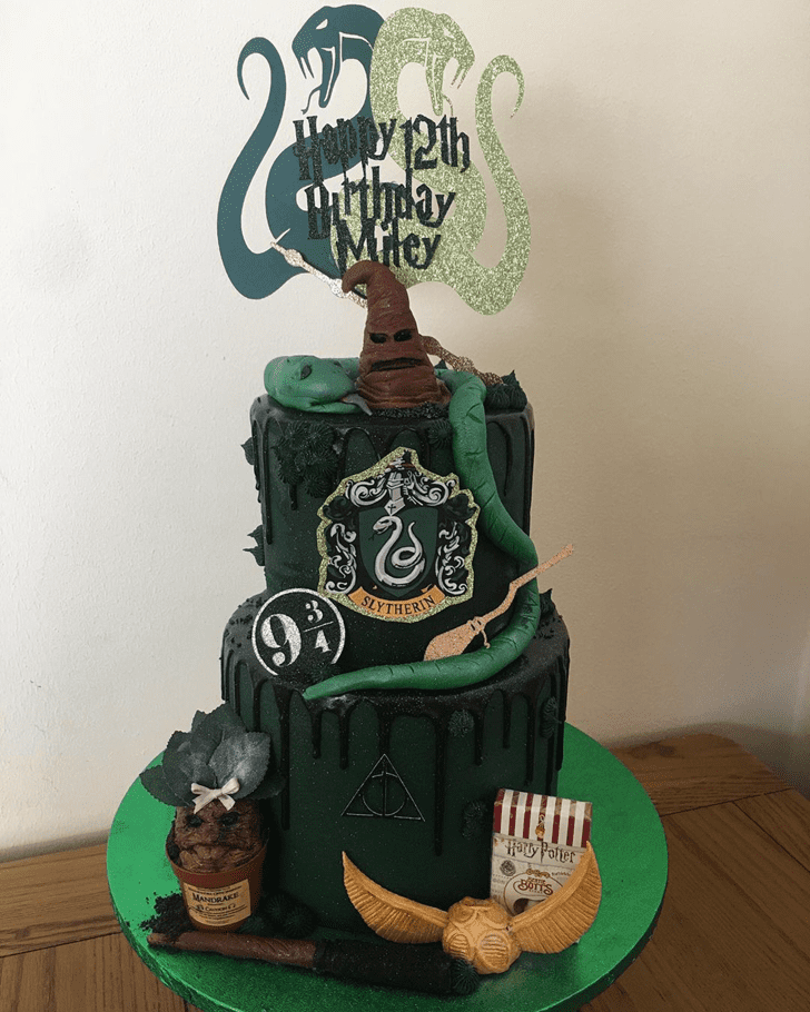 Fine Slytherin Cake