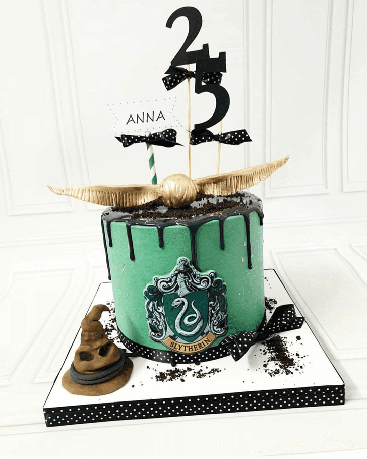 Gorgeous Slytherin Cake