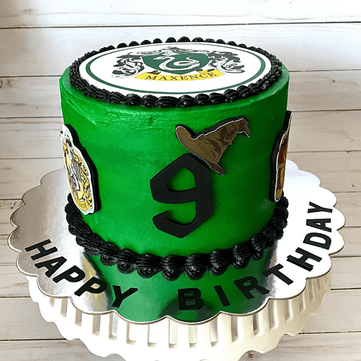 Graceful Slytherin Cake