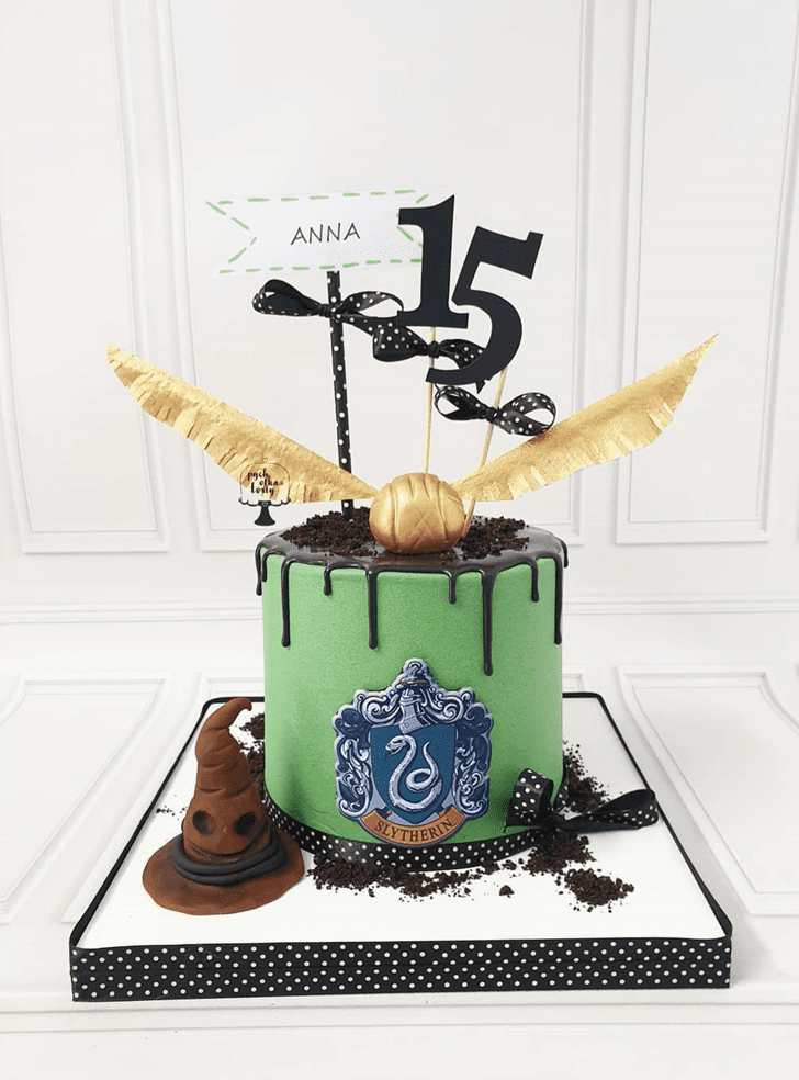 Marvelous Slytherin Cake