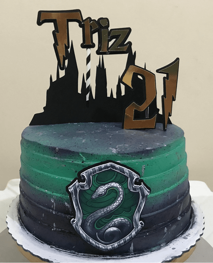 Splendid Slytherin Cake