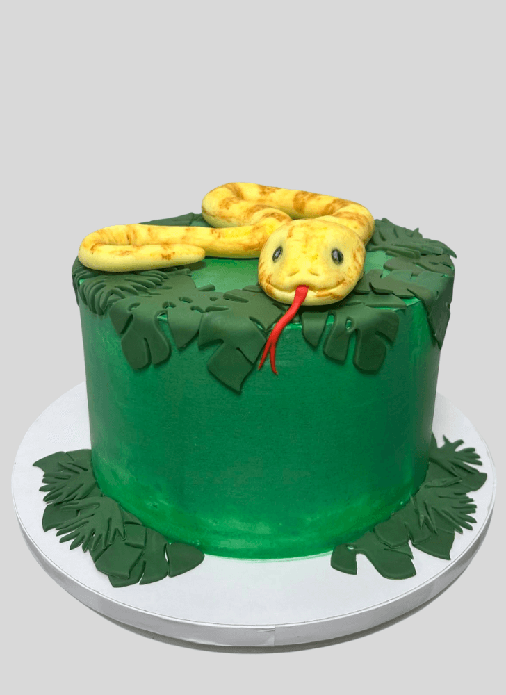 Cute Snake Cake