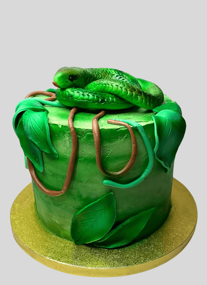 Enthralling Snake Cake