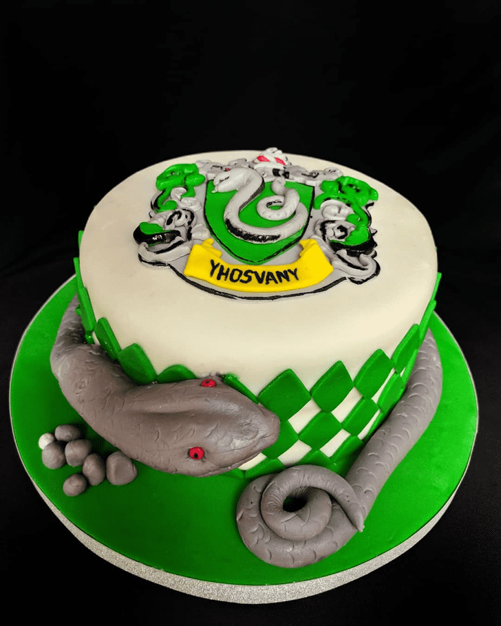 Elegant Snake Cake
