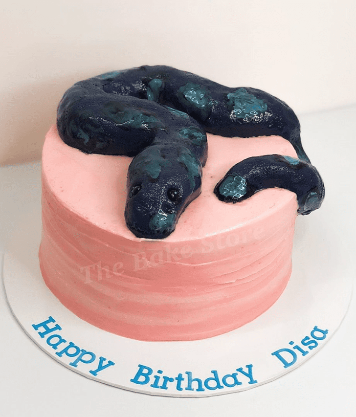 Resplendent Snake Cake