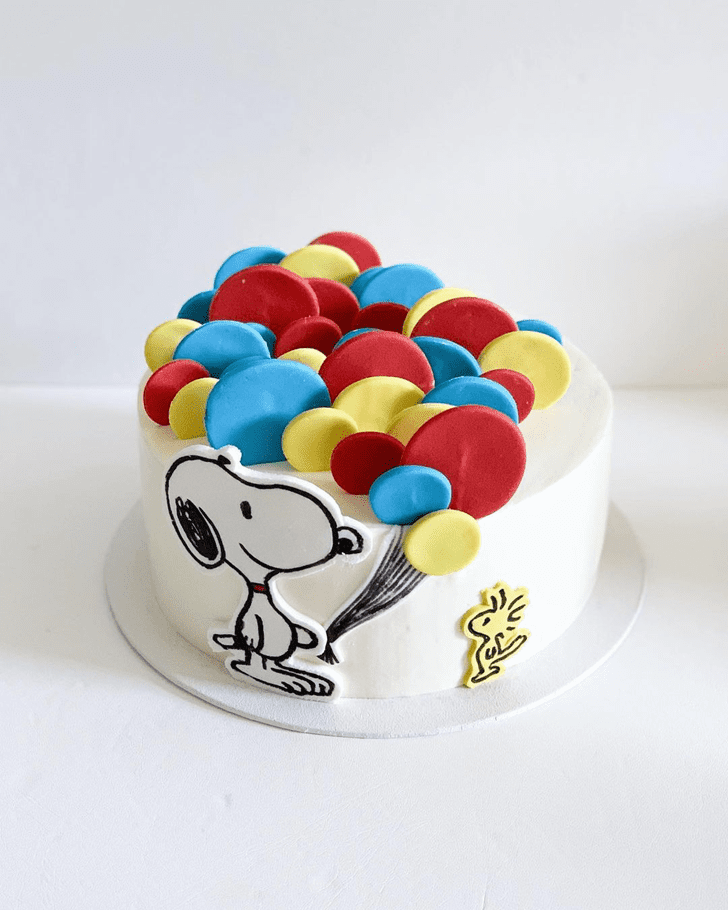 Fair Snoopy Cake