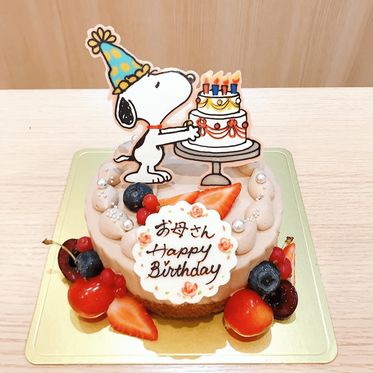 Magnificent Snoopy Cake