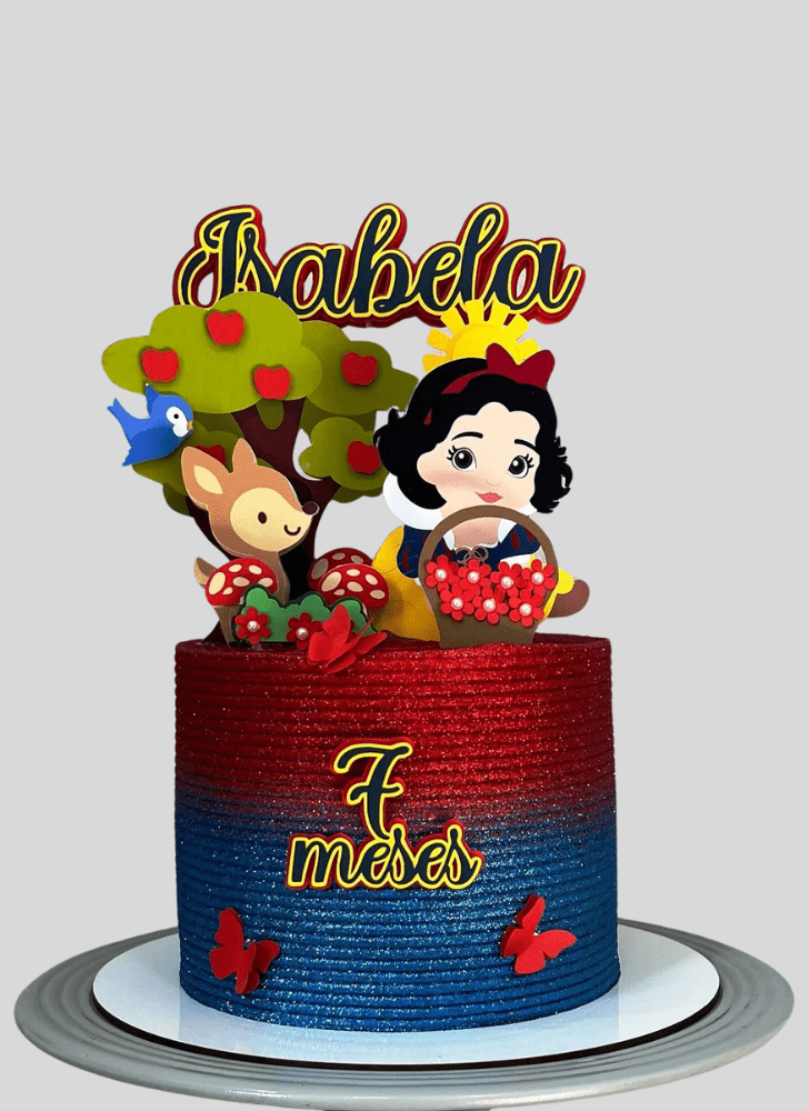 Admirable Snow White Cake Design