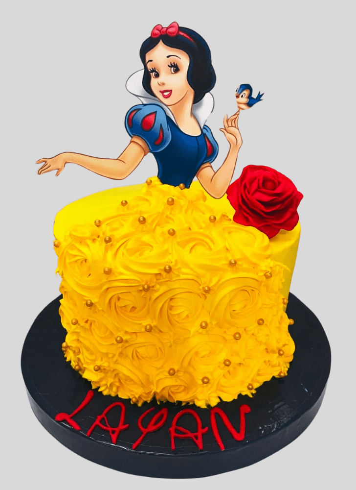 Comely Snow White Cake