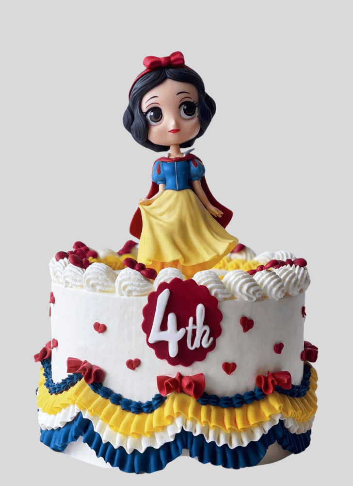 Excellent Snow White Cake