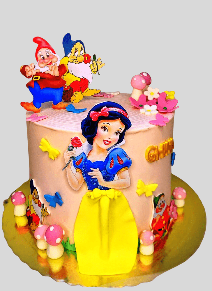 Fair Snow White Cake