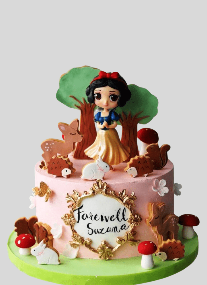 Fascinating Snow White Cake