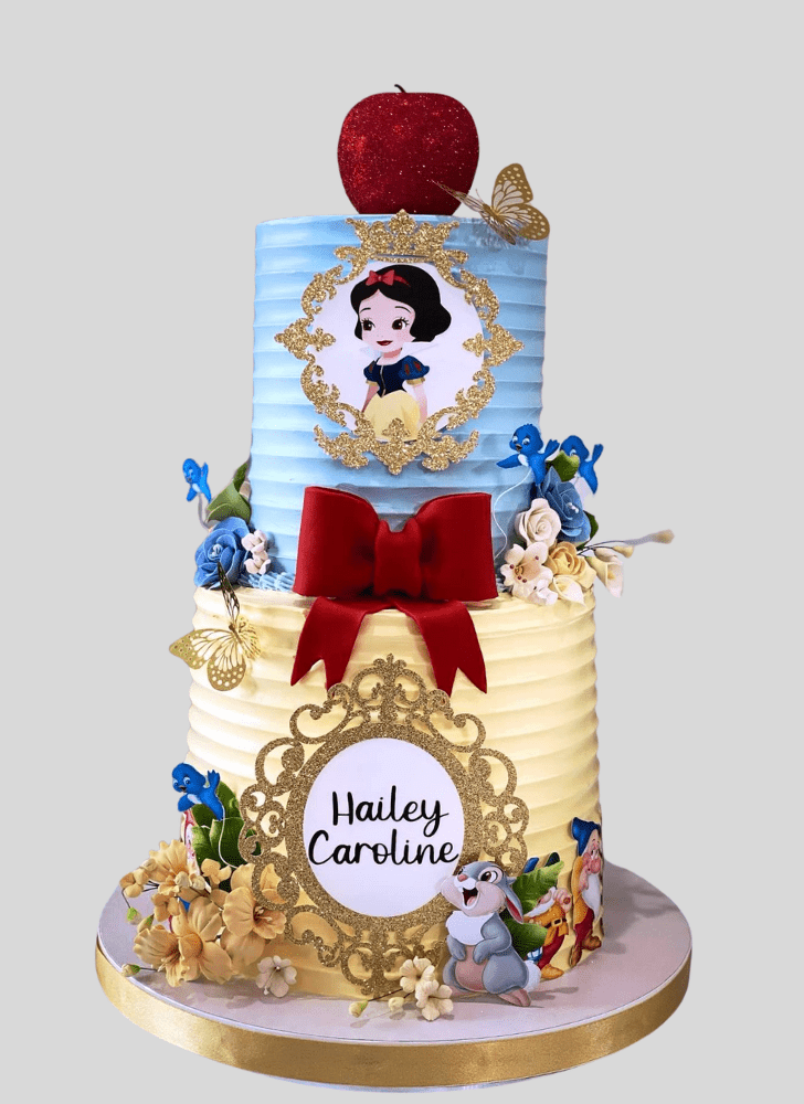 Stunning Snow White Cake