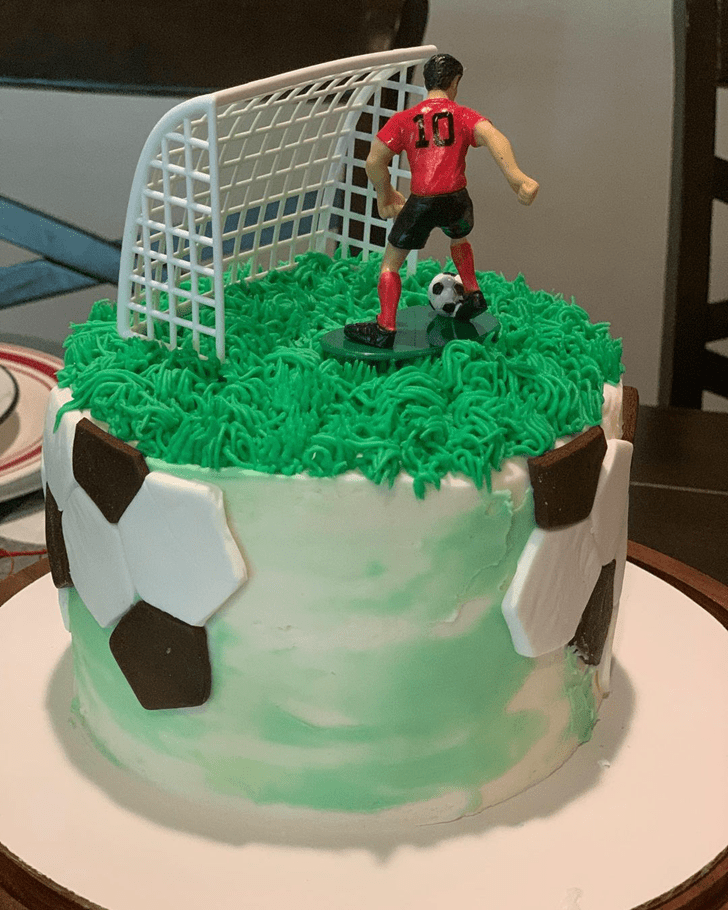 Classy Soccer Cake