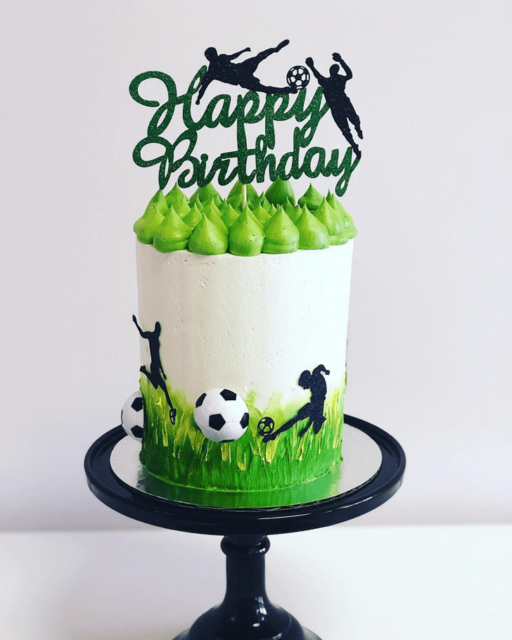 Cute Soccer Cake