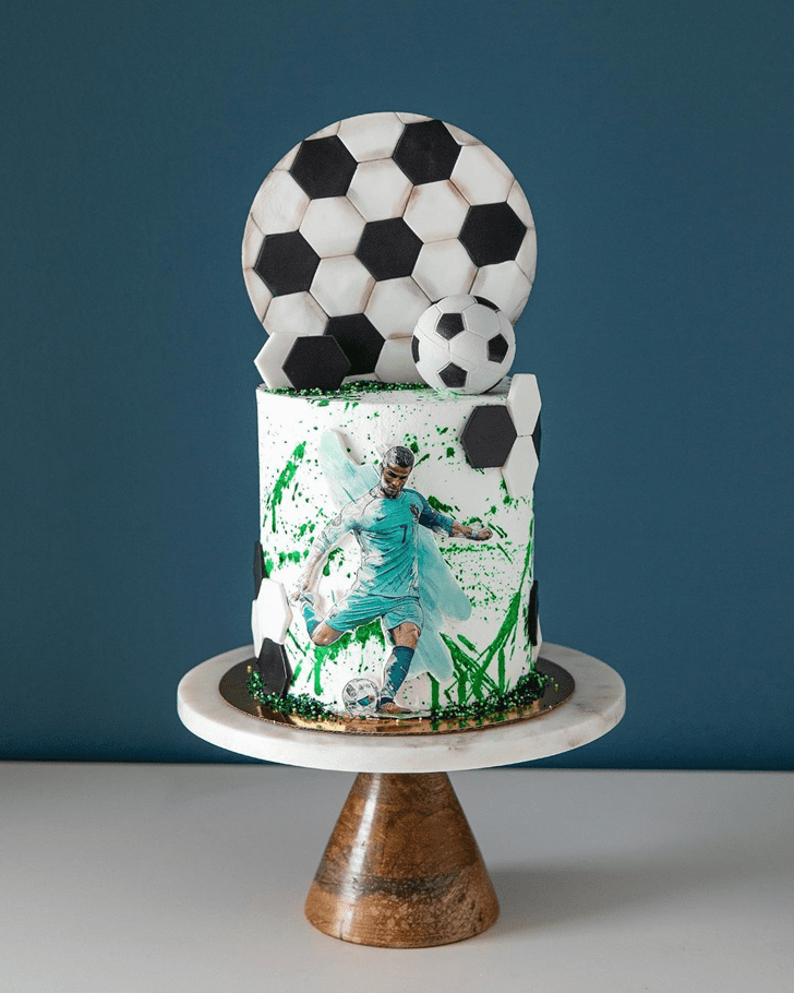 Divine Soccer Cake