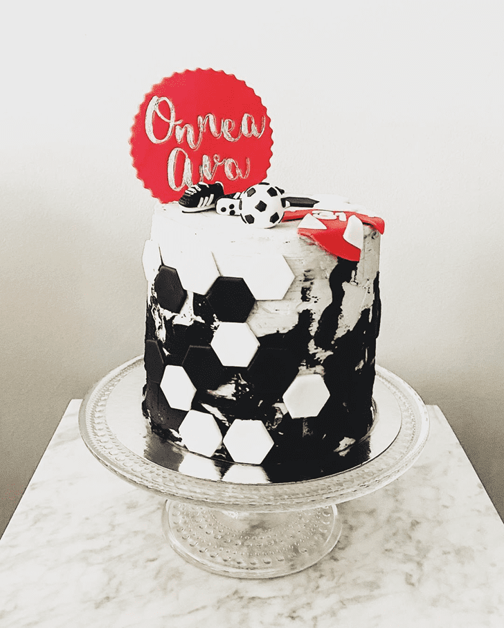 Gorgeous Soccer Cake