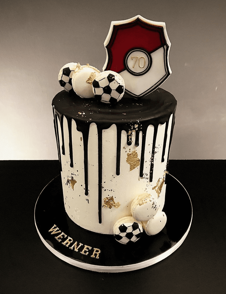 Handsome Soccer Cake