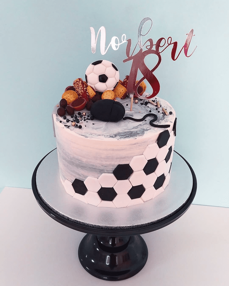 Superb Soccer Cake