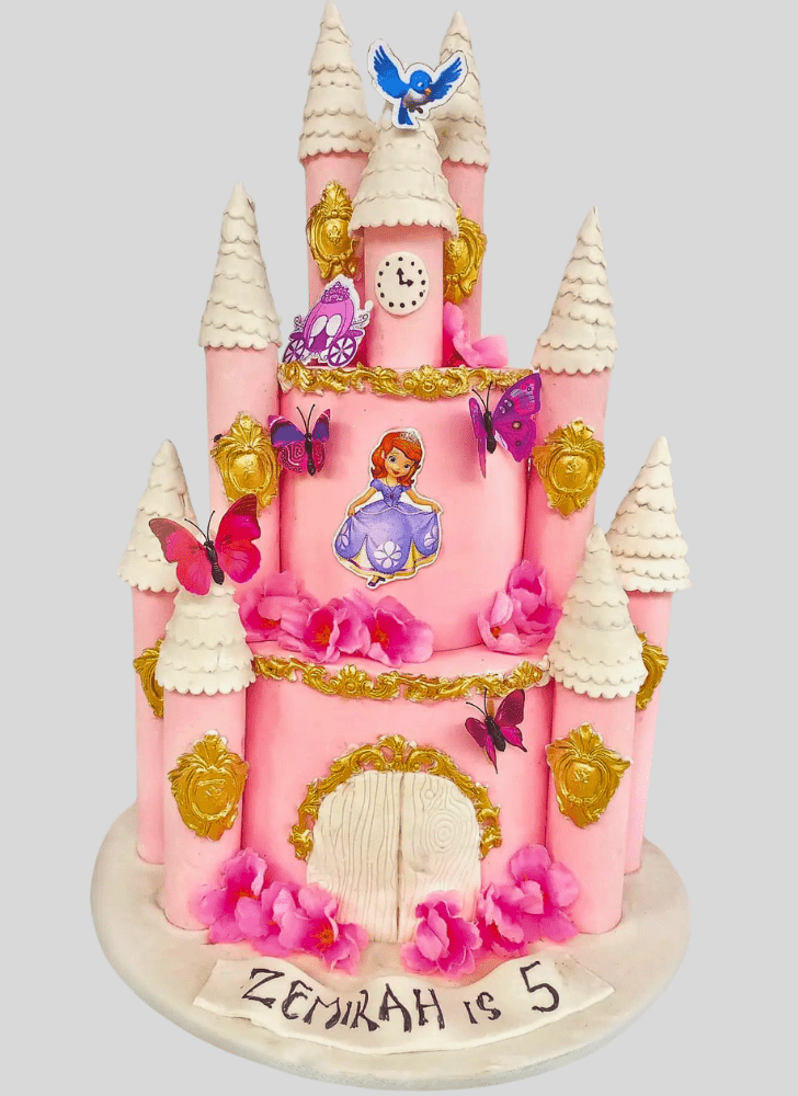 Admirable Sofia The First Cake Design