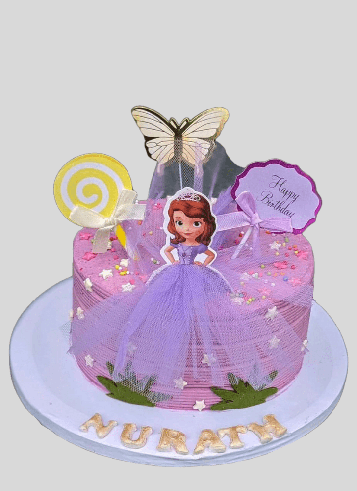Exquisite Sofia The First Cake