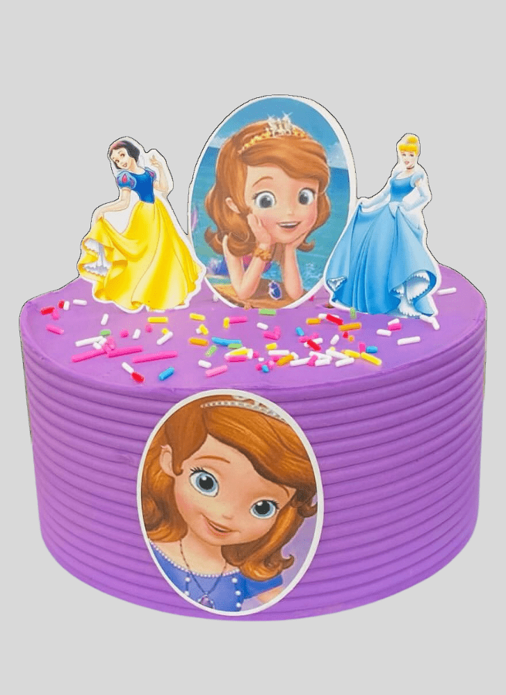 Fascinating Sofia The First Cake