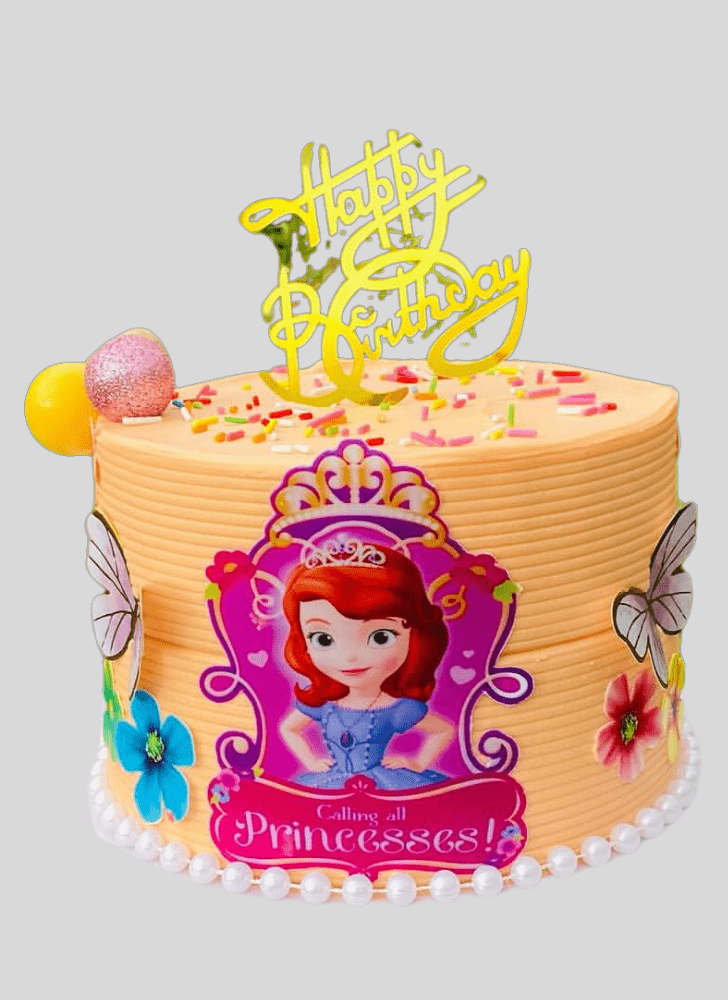 Good Looking Sofia The First Cake