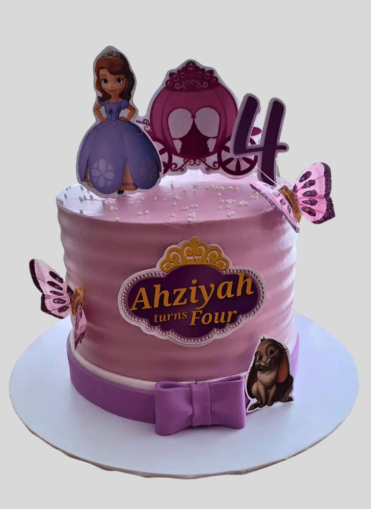 Gorgeous Sofia The First Cake