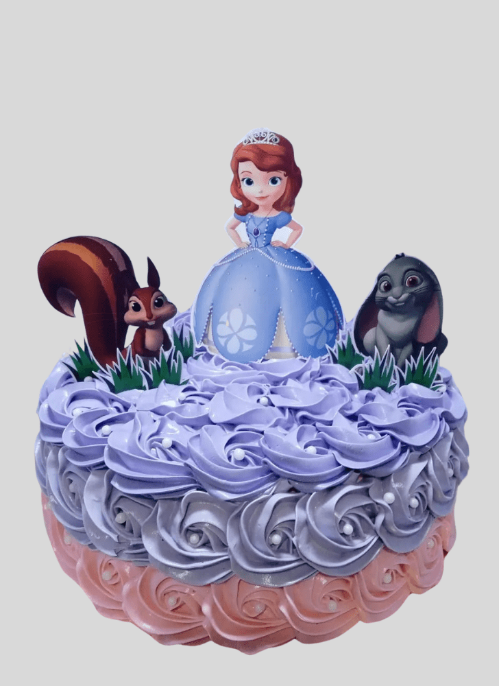 Graceful Sofia The First Cake