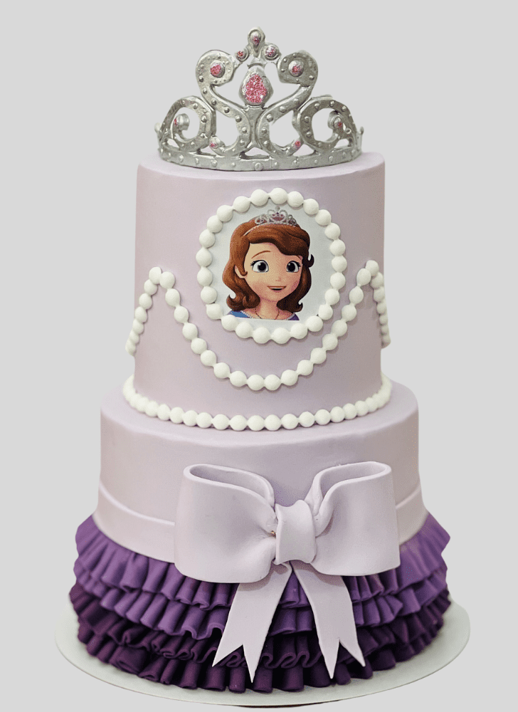 Wonderful Sofia The First Cake Design