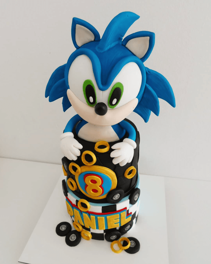 Angelic Sonic Cake
